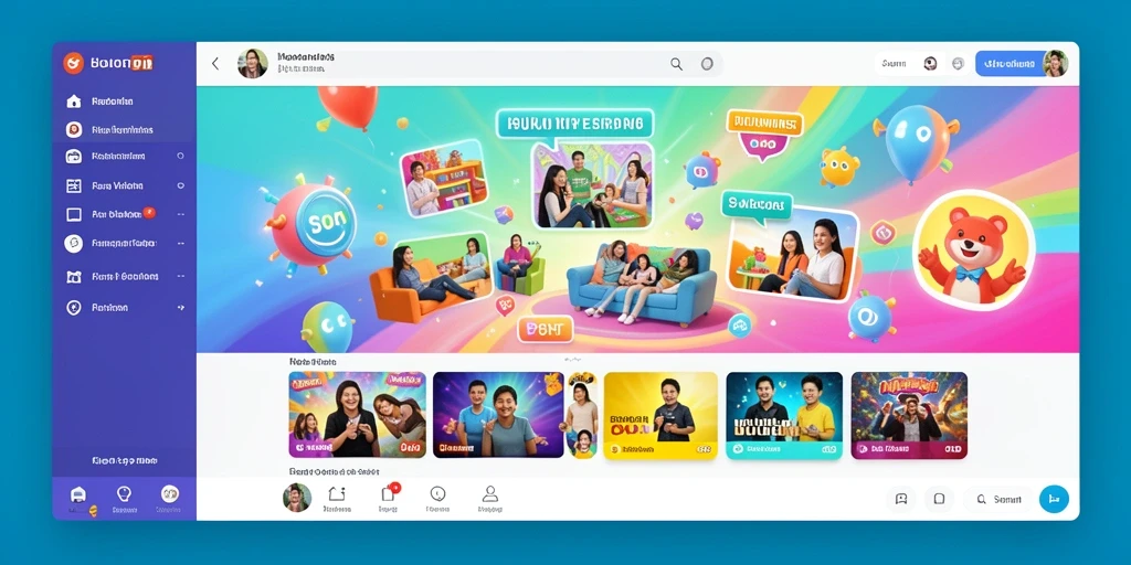 Tampilan antarmuka aplikasi yang user-friendly.