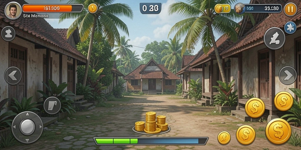 Tampilan antarmuka aplikasi 7MMBET yang modern.