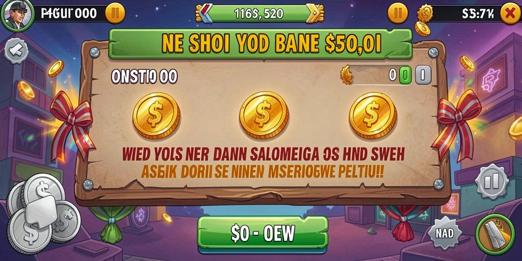 Tampilan awal yang menarik saat memulai game.