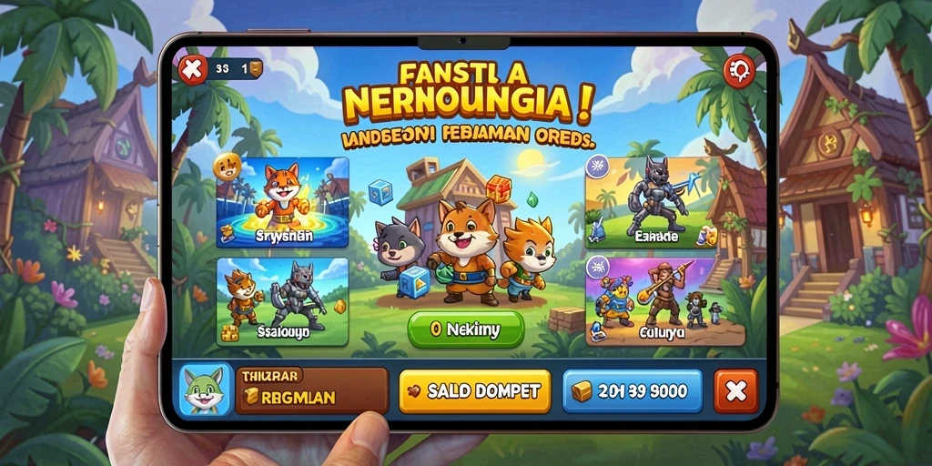 Tampilan antarmuka pengguna yang menarik dan sederhana.