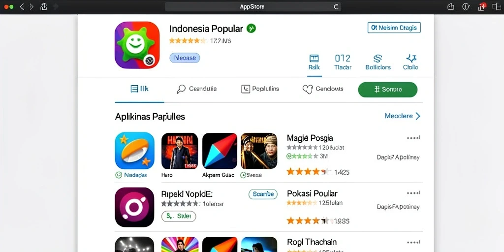 Tampilan antarmuka yang menarik dan intuitif.