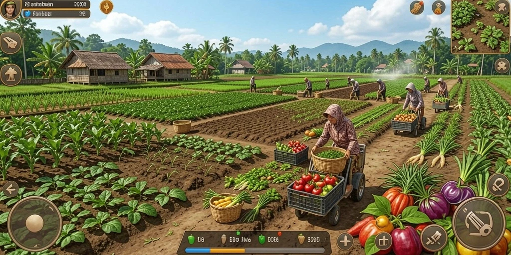 Tampilan antarmuka yang intuitif dan menarik.