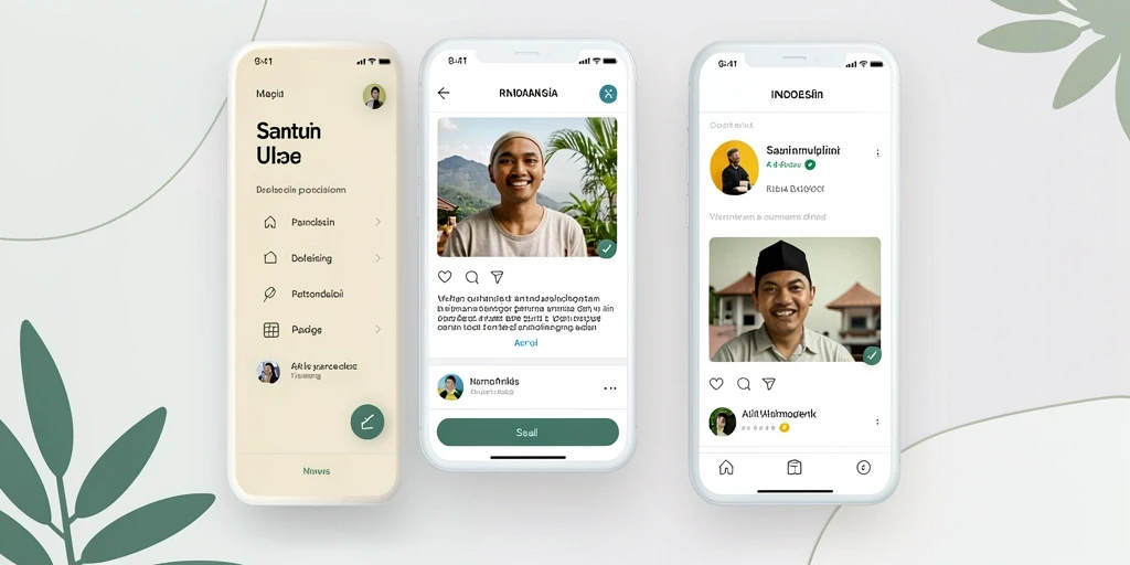 Tampilan antarmuka yang menarik dan interaktif.