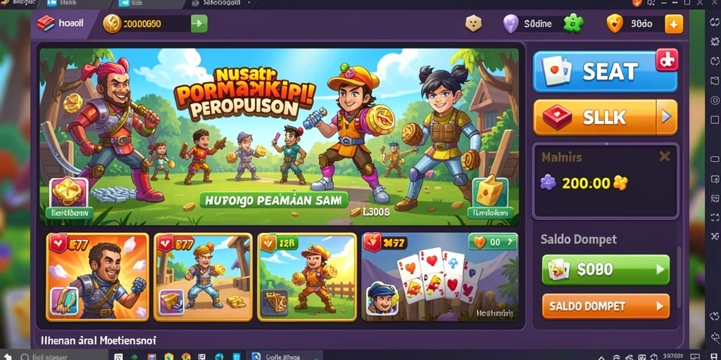 Tampilan awal JKTPLUS yang menarik dan ramah pengguna.