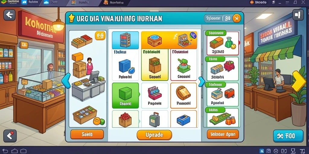 Tampilan awal game OJA89 yang menarik dan colorful.
