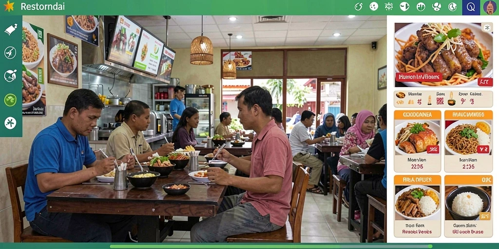 Screenshot menampilkan tampilan awal permainan yang atraktif.