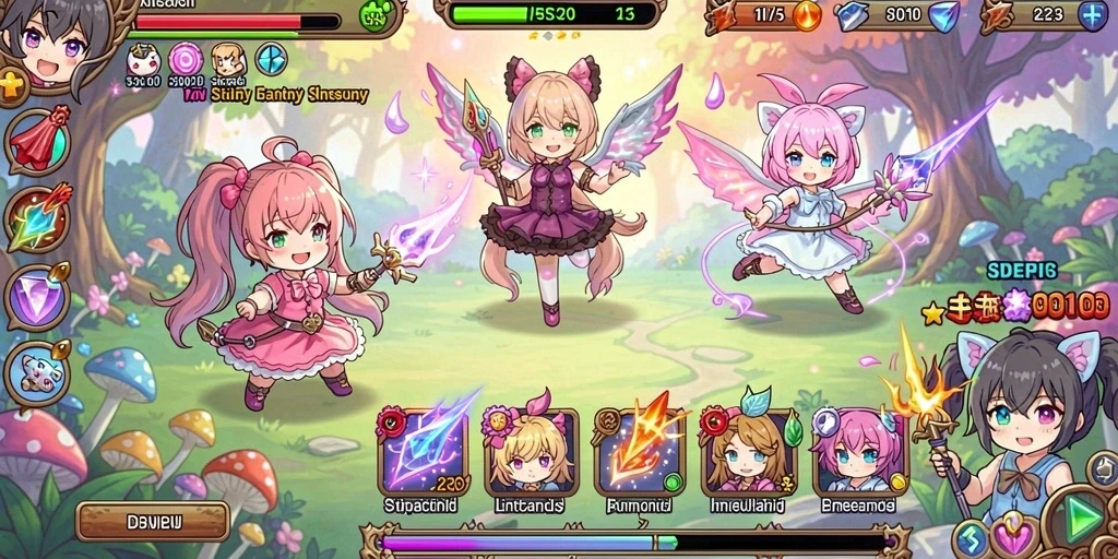Tangkapan layar menampilkan gameplay yang intens dan seru.