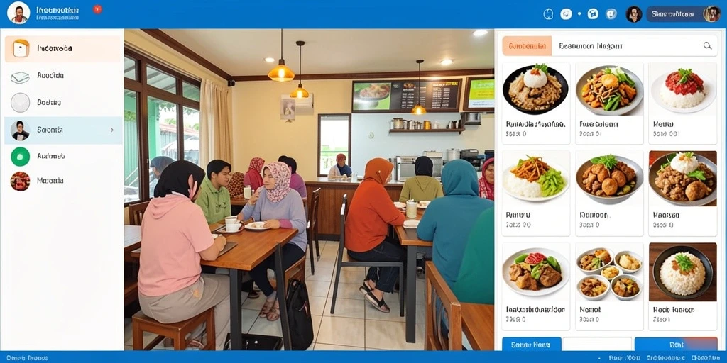 Tampilan antarmuka yang menarik dan intuitif.