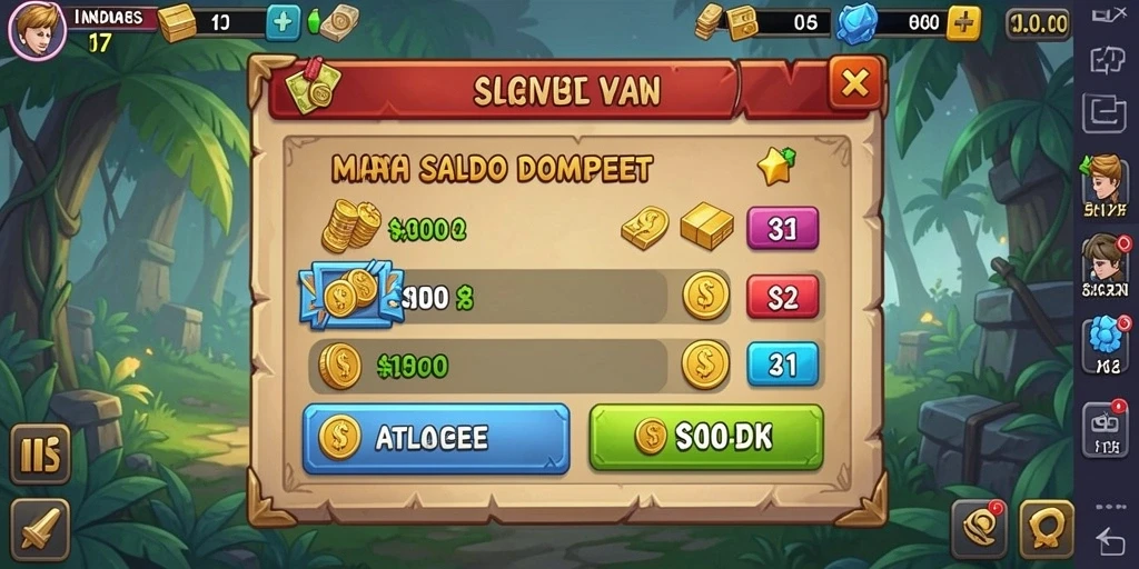 Tampilan antarmuka aplikasi SLOT777 yang menarik.
