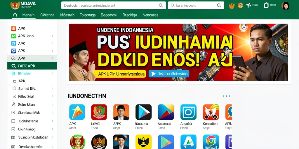 Tampilan antarmuka yang user-friendly dan menarik.