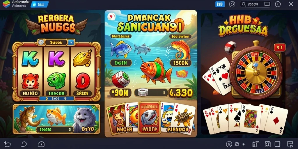 Tampilan utama aplikasi VV55 yang menarik.